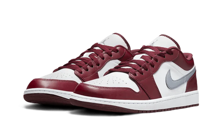 Jordan 1 Low White Bordeaux