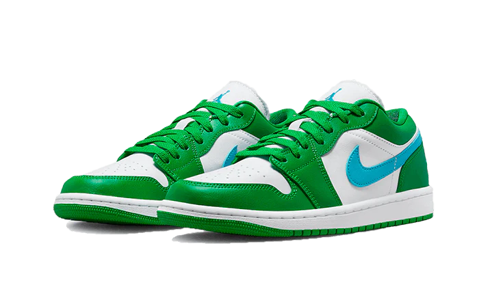 Jordan 1 Low Lucky Green Aquatone (W) - soleHub