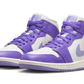 Jordan 1 Mid Action Grape (Women's)