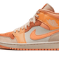 Jordan 1 Mid Apricot Orange (Women's)