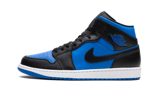 Jordan 1 Mid Black Royal Blue