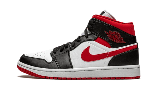 Jordan 1 Mid Gym Red Black White