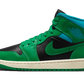 Jordan 1 Mid Lucky Green Aquatone