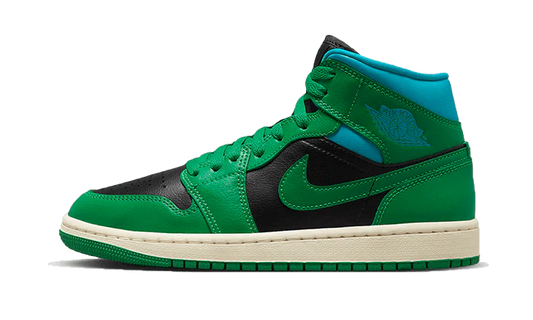 Jordan 1 Mid Lucky Green Aquatone