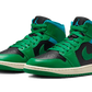 Jordan 1 Mid Lucky Green Aquatone