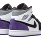 Jordan 1 Mid SE Varsity Purple