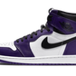 Jordan 1 Retro High OG Court Purple White