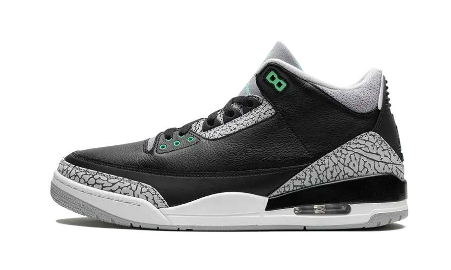 Jordan 3 Retro Green Glow (GS)