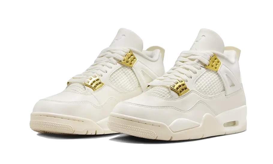 Jordan 4 Retro Metallic Gold (Women's)