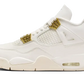 Jordan 4 Retro Metallic Gold (Women's)