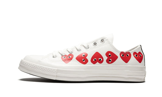 Converse Chuck Taylor All Star 70 Ox Comme des Garcons PLAY Multi-Heart White