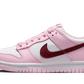 Nike Dunk Low Pink Red White