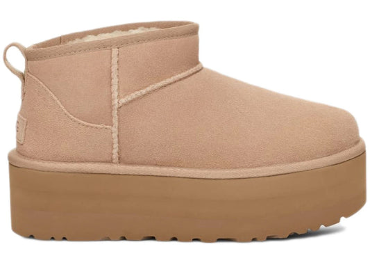 UGG Classic Ultra Mini Platform Boot Sand (Women's)