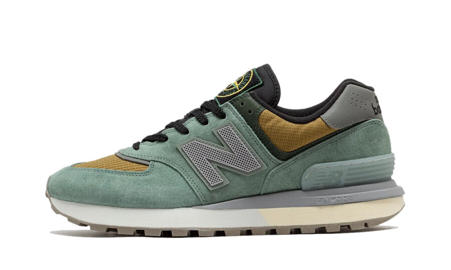 New Balance 574 Legacy Stone Island Light Green