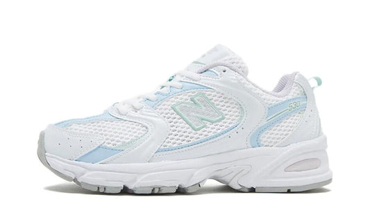 New Balance 530 White Light Chrome Blue Clay Ash