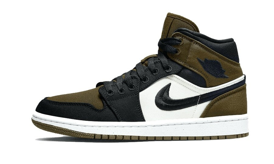 Jordan 1 Mid Olive Toe (Women's)