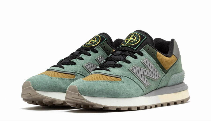 New Balance 574 Legacy Stone Island Light Green