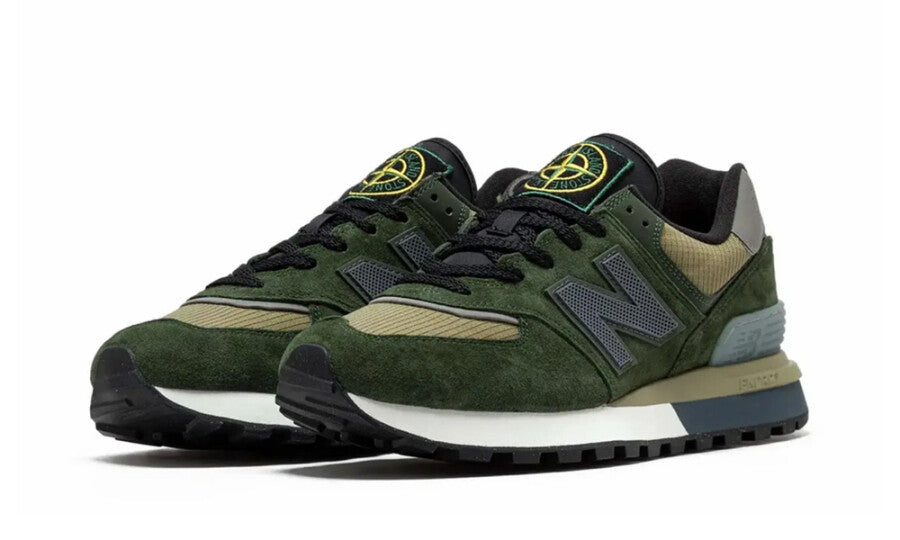 New Balance 574 Legacy Stone Island Dark Green