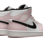 Jordan 1 Mid Barely Rose (Women's)