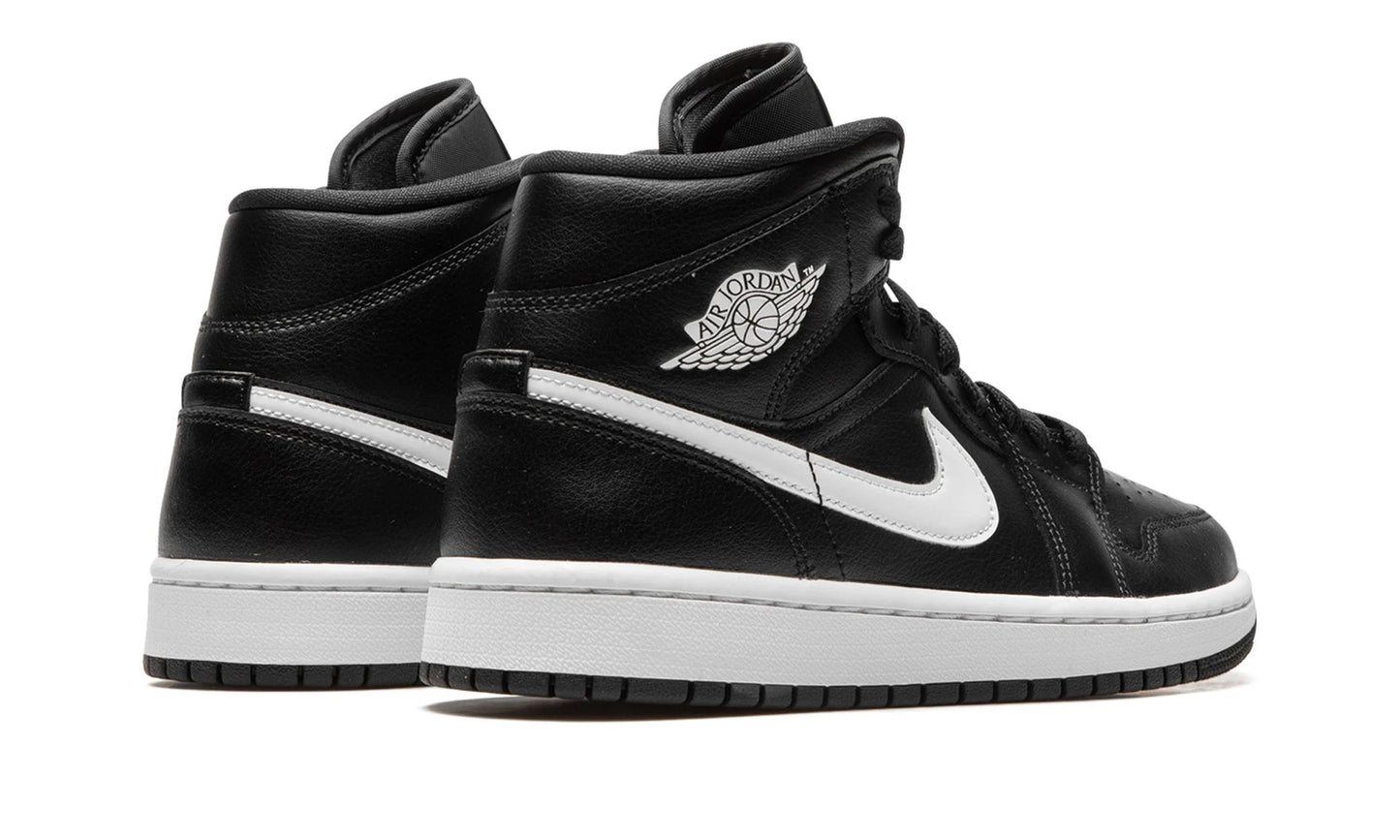 Jordan 1 Mid Black White (Women's)