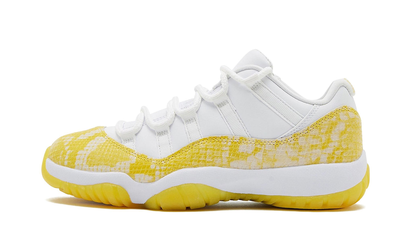 Jordan 11 Retro Low Yellow Snakeskin (Women's)