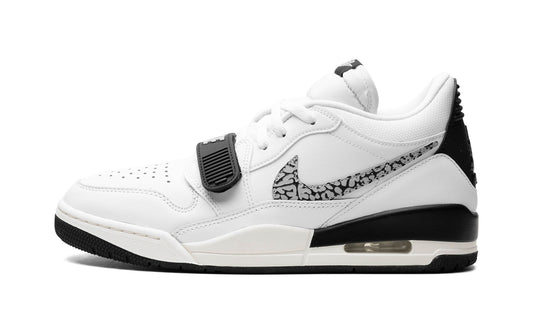 Jordan Legacy 312 Low White Black Elephant Swoosh