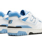 New Balance 550 UNC White University Blue