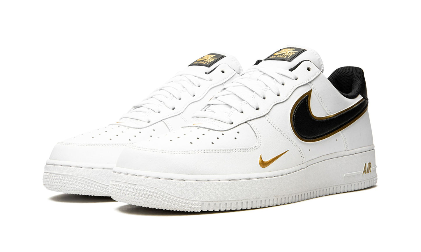 Nike Air Force 1 Low '07 LV8 Double Swoosh White Metallic Gold