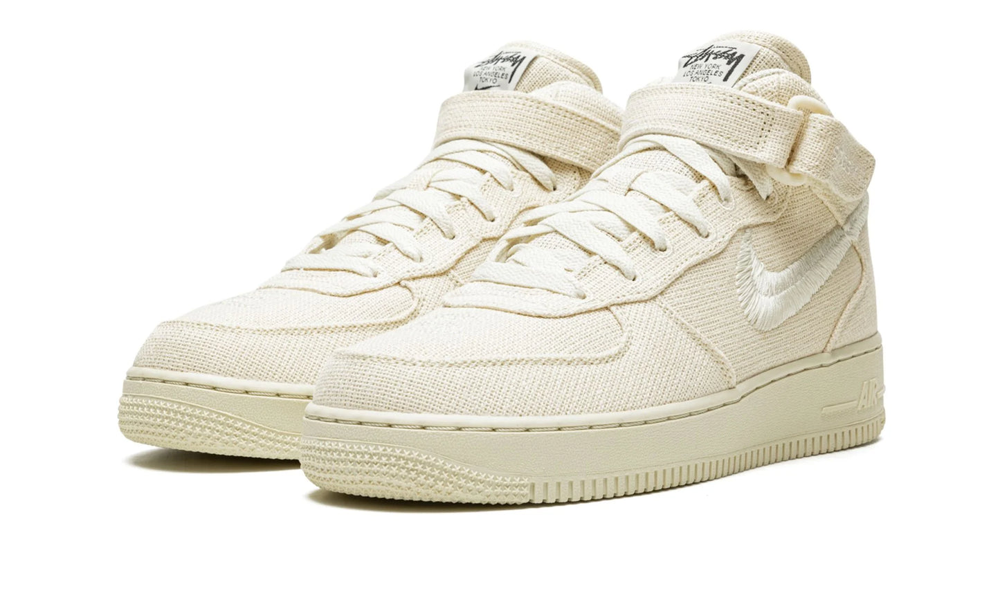 Nike Air Force 1 Mid Stussy Fossil