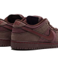 Nike SB Dunk Low City of Love Burgundský kríž