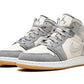 Jordan 1 Mid Coconut Milk Particle Grey - soleHub