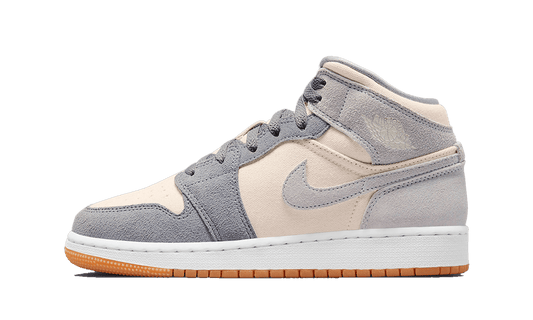 Jordan 1 Mid Coconut Milk Particle Grey - soleHub