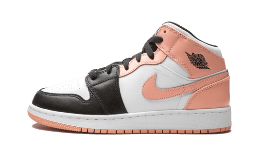 Jordan 1 Mid Crimson Tint Toe (GS) - soleHub