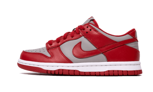 Nike Dunk Low Retro Medium Grey Varsity Red UNLV (2021) - soleHub