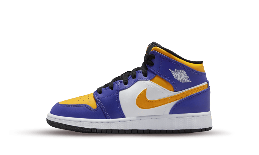 Jordan 1 Mid Lakers - soleHub