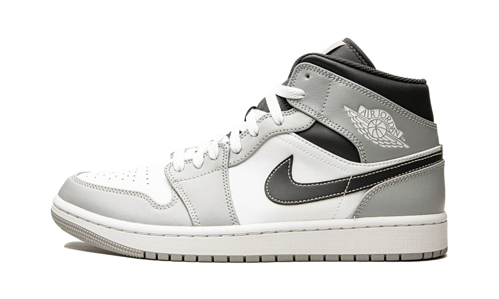 Jordan 1 Mid Light Smoke Grey Anthracite - soleHub