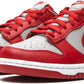 Nike Dunk Low Retro Medium Grey Varsity Red UNLV (2021) - soleHub