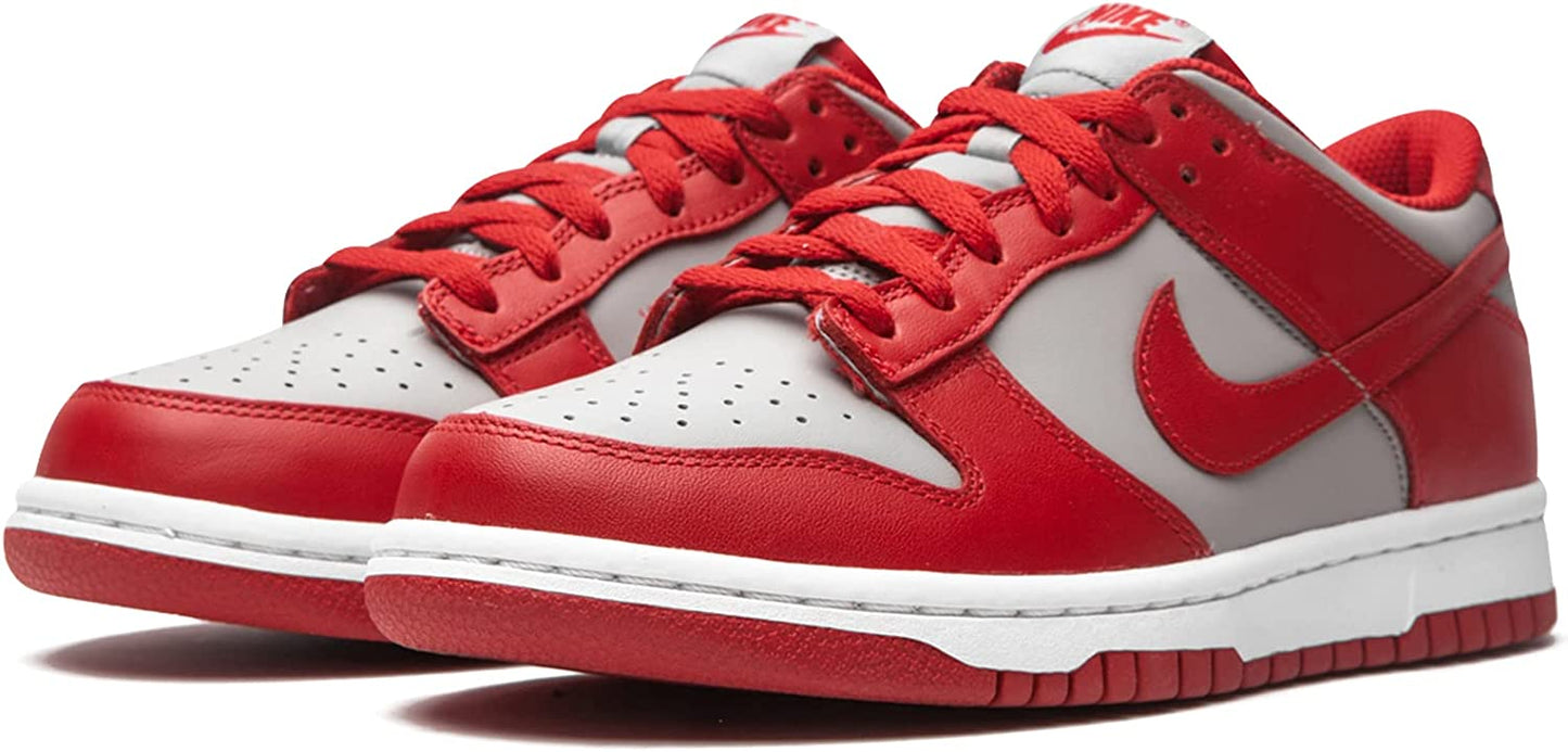 Nike Dunk Low Retro Medium Grey Varsity Red UNLV (2021) - soleHub