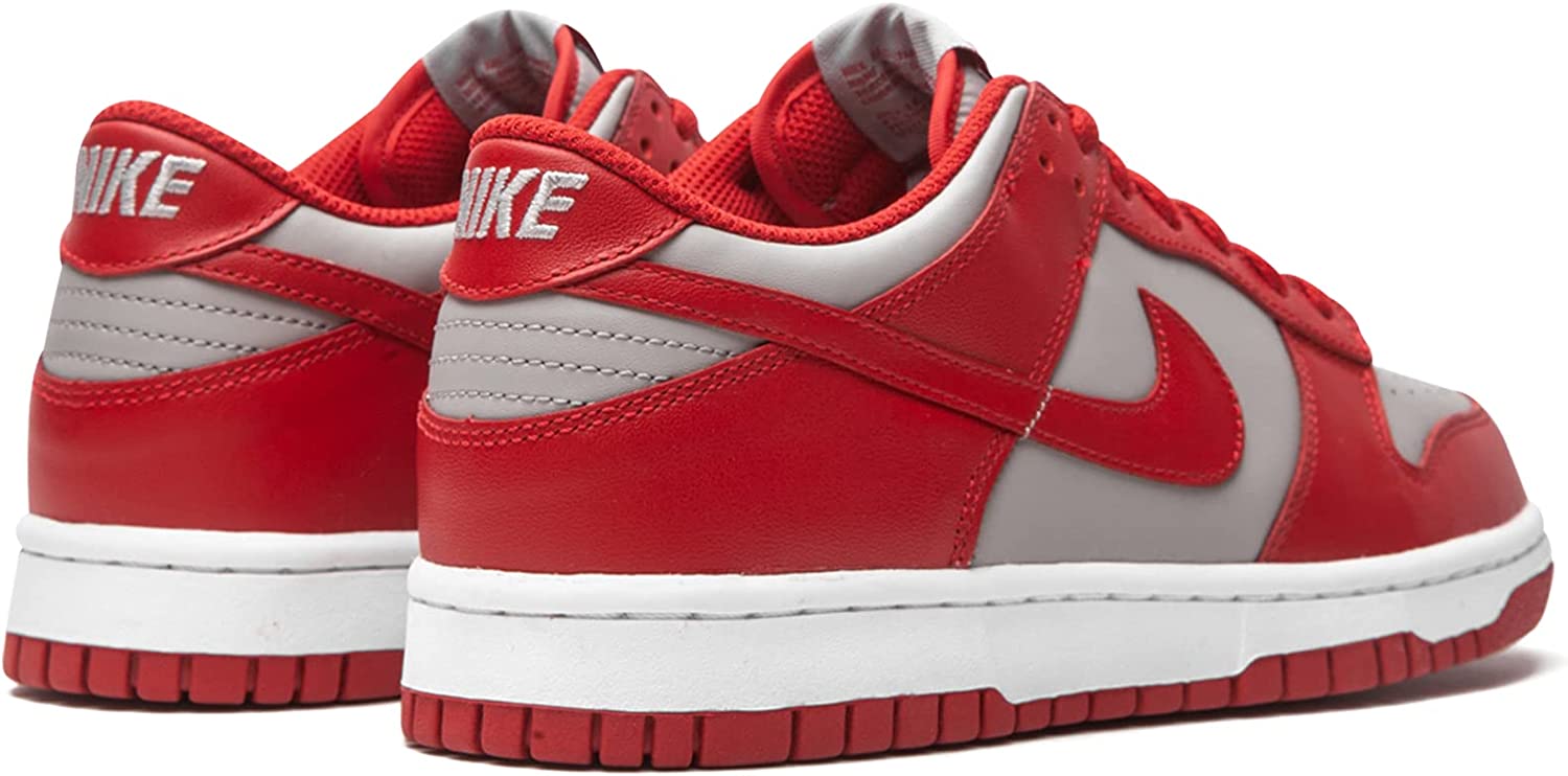 Nike Dunk Low Retro Medium Grey Varsity Red UNLV (2021) - soleHub