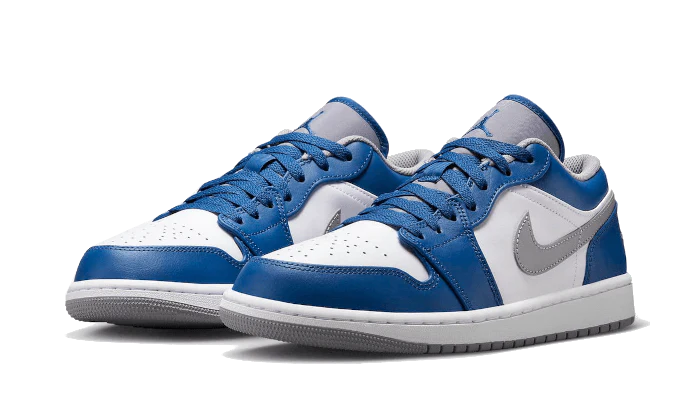 Jordan 1 Low True Blue Cement - soleHub