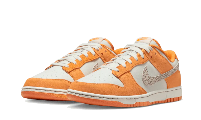 Nike Dunk Low Safari Swoosh Kumquat - soleHub